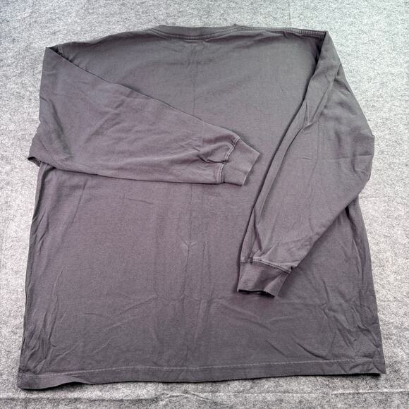 Carhartt‎ Men's XL K126 Workwear Long-Sleeve Charcoal Gray Jersey - Picture 5 of 6